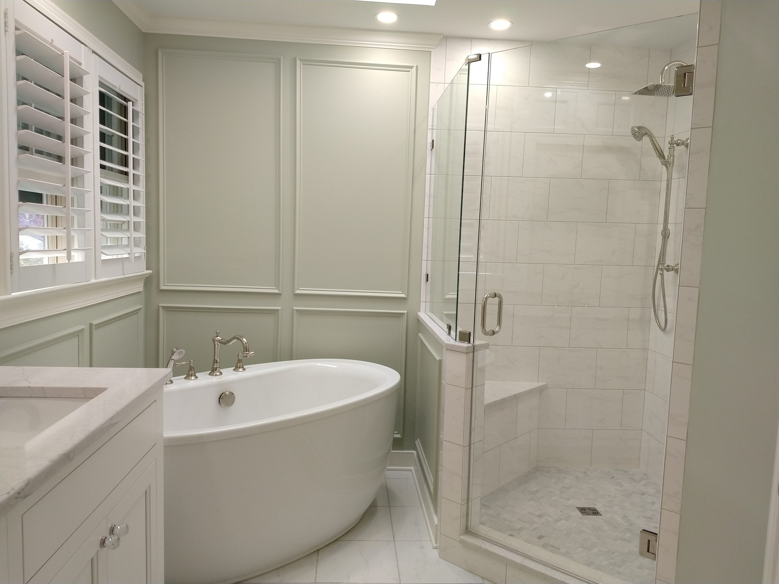 Bathroom Remodel Shower and Bathtub