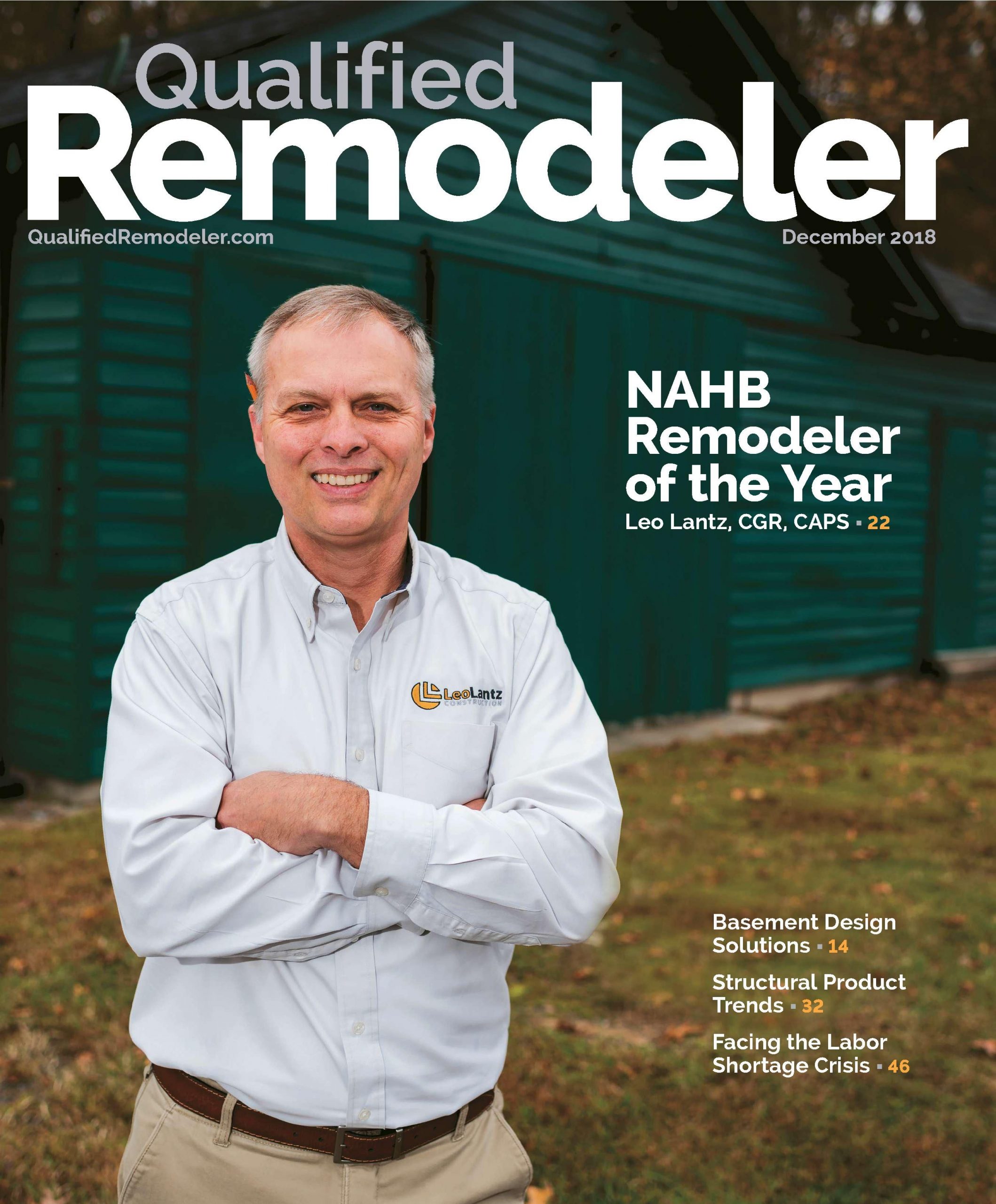 Leo Lantz - NAHB Remodeler of the Year